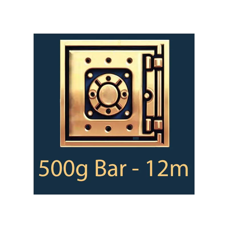 金条托存保险库 12 个月（500克）
