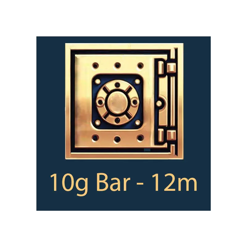 10g Bar - Vault Storage - 3m