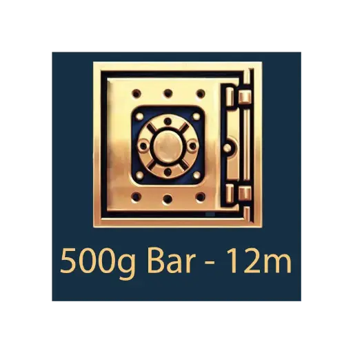 [500g_storage_12m] 金條托存保險庫 12 個月（500 克）
