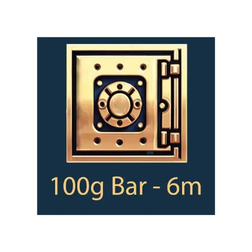 [100g_storage_6m] 金條托存保險庫 6 個月（100 克）