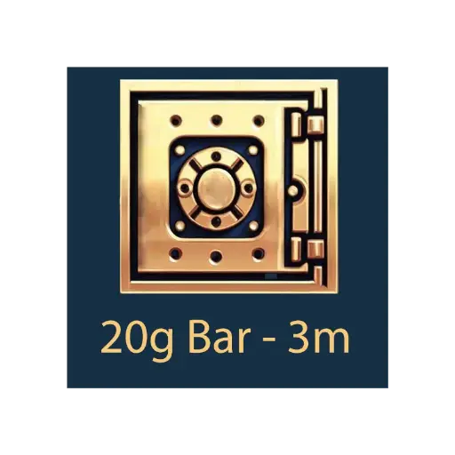 [20g_storage_3m] 金条托存保险库 12 个月（10克）